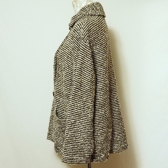 Tru Supply Berber Knit Button Front Cardigan Sz M - Picture 3 of 8